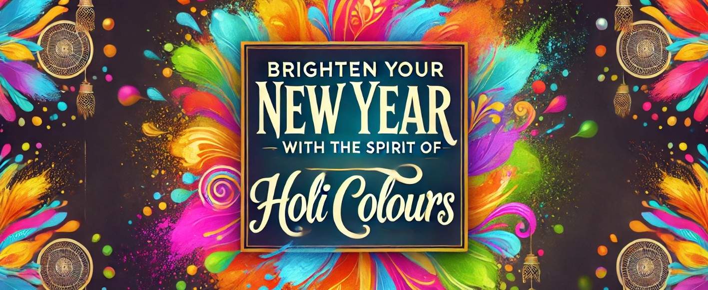 Brighten Your New Year with the Vibrant Spirit of Holi Colours