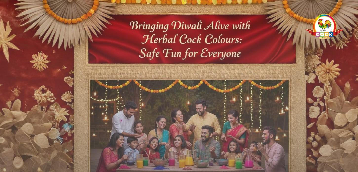 Bringing Diwali Alive with Herbal Cock Colours
