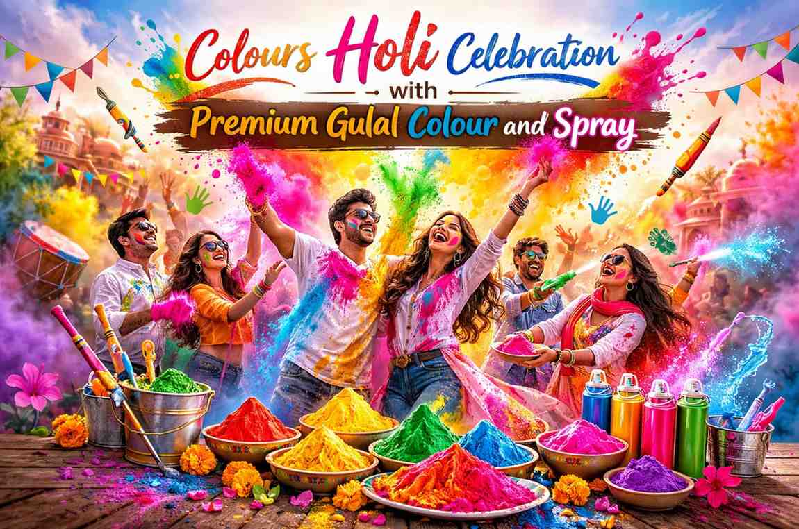 Premium Gulal and Spray for Holi Celebration