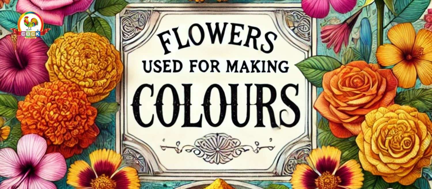 Flowers Used for Making Colours