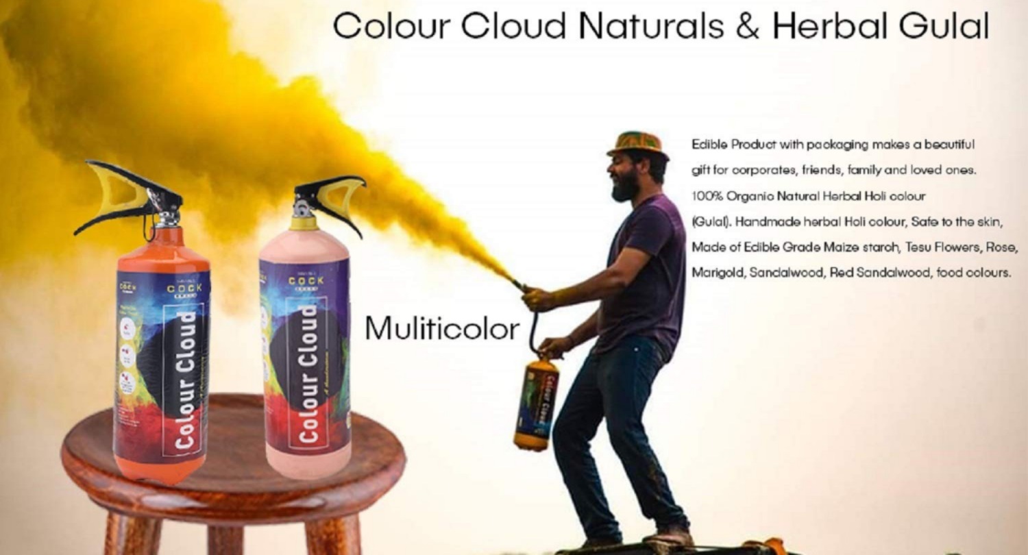 gender reveal extinguisher or Fire extinguisher gender reveal