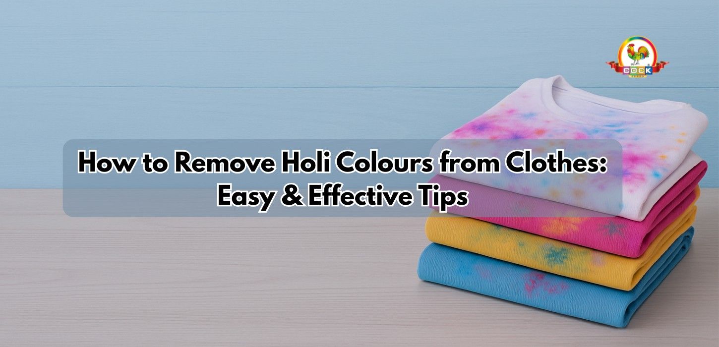 How to Remove Holi Colours from Clothes: Easy & Effective Tips