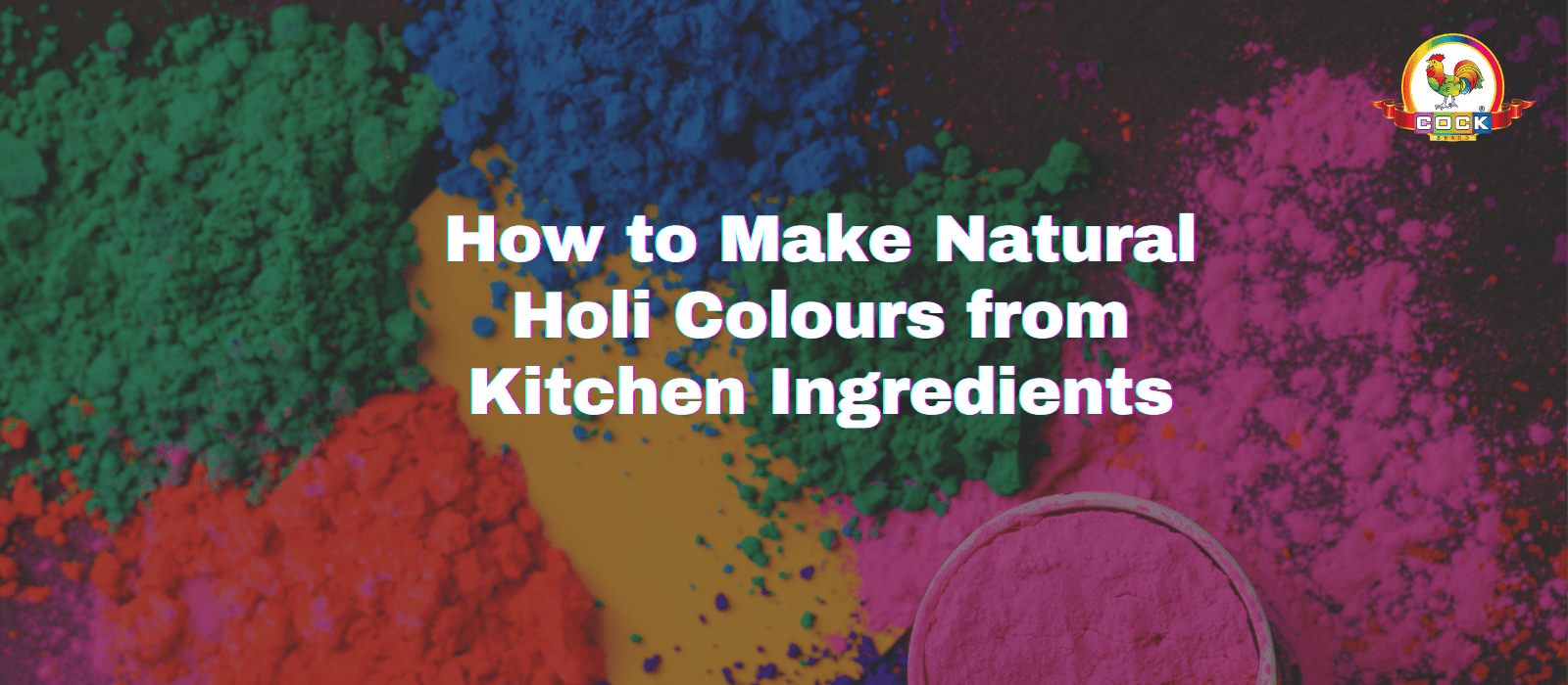 How to Make Natural Holi Colours from Kitchen Ingredients