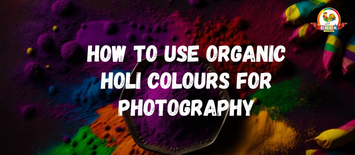 How to Use Organic Holi Colours for Photography