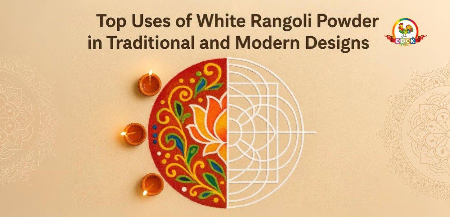 Top Uses of White Rangoli Powder in Traditional Designs